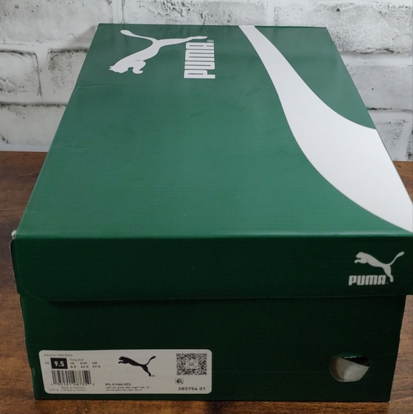 Puma RS-X Black Red Splatter Grey Gray RSX 385754 01 Men’s Shoes Size 9.5 - Picture 7 of 8